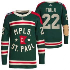 Minnesota Wild Kevin Fiala 22 2022 Winter Classic Authentic Shirt - Mannen